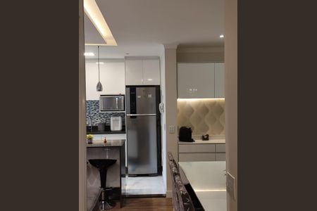 Cozinha de apartamento à venda com 3 quartos, 70m² em Campestre, Santo André