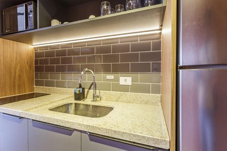 Apartamento para alugar com 43m², 1 quarto e sem vaga Apartamento para alugar com 43m², 1 quarto e sem vagaCozinha