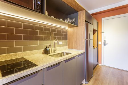 Apartamento para alugar com 43m², 1 quarto e sem vaga Apartamento para alugar com 43m², 1 quarto e sem vagaCozinha