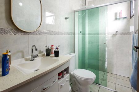 Apartamento para alugar com 91m², 2 quartos e 1 vagaBanheiro da suite 