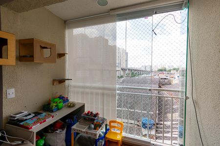 Varanda da Sala de apartamento à venda com 2 quartos, 55m² em Jardim Independência (são Paulo), São Paulo