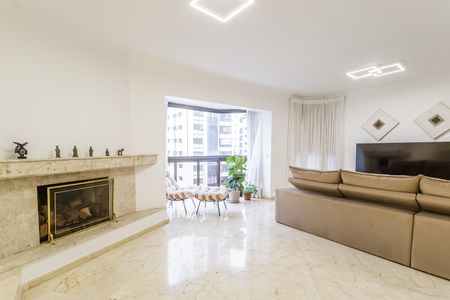 Sala de apartamento à venda com 4 quartos, 172m² em Indianópolis, São Paulo