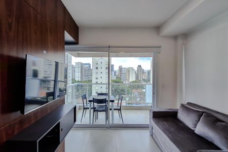 Sala de apartamento para alugar com 1 quarto, 35m² em Vila Mariana, São Paulo
