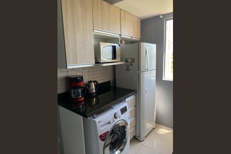 Cozinha de casa para alugar com 2 quartos, 70m² em Sacoma, São Paulo