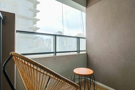 Apartamento à venda com 24m², 1 quarto e sem vagaVaranda