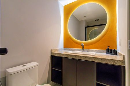 Banheiro de apartamento para alugar com 1 quarto, 24m² em Perdizes, São Paulo