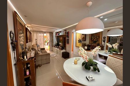Sala de jantar de apartamento à venda com 3 quartos, 195m² em Recreio dos Bandeirantes, Rio de Janeiro