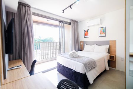 Studio de kitnet/studio para alugar com 1 quarto, 25m² em Vila Regente Feijó, São Paulo