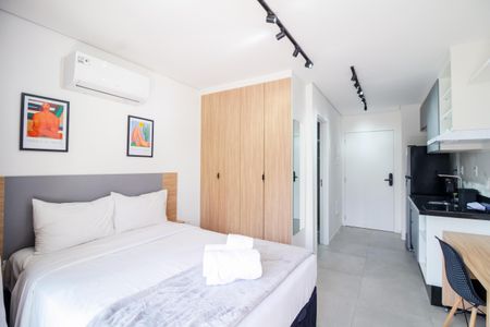 Studio de kitnet/studio para alugar com 1 quarto, 25m² em Vila Regente Feijó, São Paulo