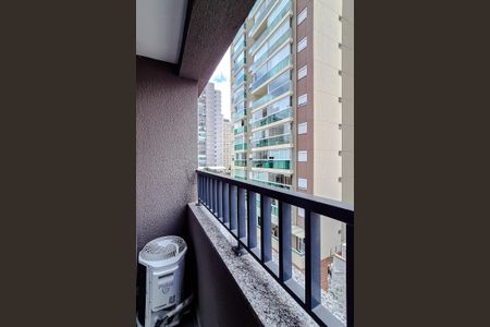 Varanda da Sala de kitnet/studio para alugar com 1 quarto, 27m² em Barra Funda, São Paulo