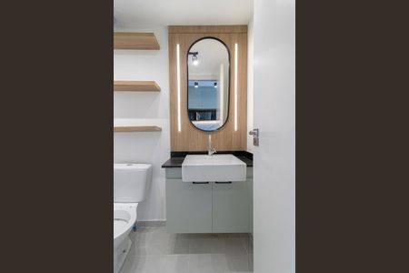 Studio para alugar com 25m², 1 quarto e sem vaga Studio para alugar com 25m², 1 quarto e sem vagaBanheiro