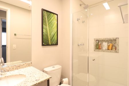 Apartamento à venda com 67m², 2 quartos e 1 vagaBanheiro