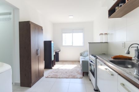 Sala - Cozinha de apartamento para alugar com 2 quartos, 32m² em Colônia (zona Leste), São Paulo