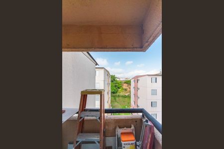 Varanda da Sala de apartamento à venda com 2 quartos, 50m² em Jardim Alzira Franco, Santo André