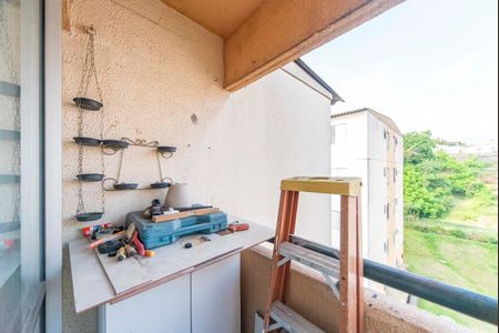 Varanda da Sala de apartamento à venda com 2 quartos, 50m² em Jardim Alzira Franco, Santo André