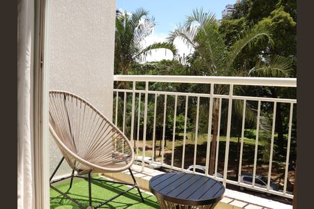 Sacada de apartamento para alugar com 1 quarto, 62m² em Jardim Goiás, Goiânia