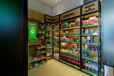 Apartamento à venda com 47m², 1 quarto e 1 vagaMini Mercado