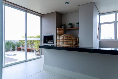 Apartamento à venda com 47m², 1 quarto e 1 vagaChurrasqueira