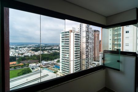Vista da Sala de apartamento para alugar com 1 quarto, 51m² em Parque Campolim, Sorocaba