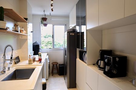 Apartamento à venda com 60m², 2 quartos e 1 vagaCozinha e Área de Serviço