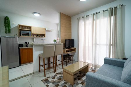 Sala de apartamento para alugar com 1 quarto, 30m² em Bela Vista, São Paulo