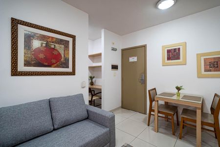 Sala de apartamento para alugar com 1 quarto, 30m² em Bela Vista, São Paulo