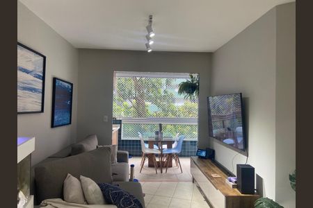 Sala de apartamento para alugar com 2 quartos, 80m² em Canto do Forte, Praia Grande