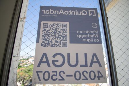 Apartamento para alugar com 48m², 2 quartos e 2 vagasJanela da Sala 