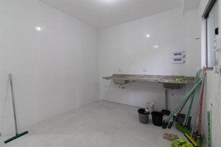 Sala/Cozinha e Área de Serviço de apartamento à venda com 2 quartos, 37m² em Cidade Antônio Estêvão de Carvalho, São Paulo