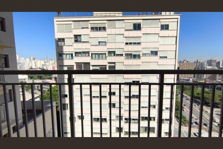 Apartamento para alugar com 28m², 1 quarto e sem vagaVaranda