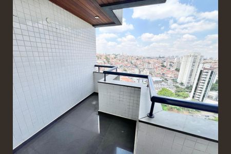Varanda da Sala de apartamento para alugar com 3 quartos, 115m² em Vila Pauliceia, São Paulo