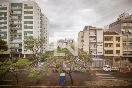Vista da sala de apartamento à venda com 4 quartos, 156m² em Farroupilha, Porto Alegre