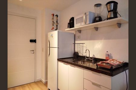 Studio para alugar com 25m², 1 quarto e sem vagaCozinha