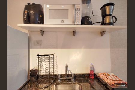 Studio para alugar com 25m², 1 quarto e sem vagaCozinha