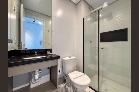 Banheiro de apartamento à venda com 1 quarto, 30m² em Tatuapé, São Paulo