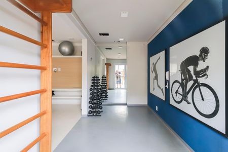 Apartamento para alugar com 32m², 2 quartos e sem vaga Apartamento para alugar com 32m², 2 quartos e sem vagaÁrea comum - Academia