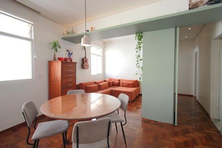 Sala de apartamento à venda com 2 quartos, 80m² em São Lucas, Belo Horizonte