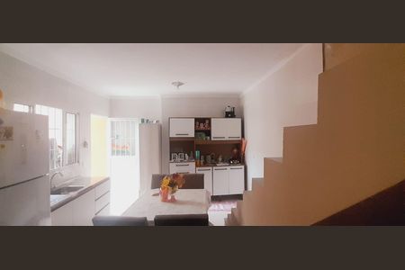 Sala de jantar de casa à venda com 3 quartos, 150m² em Vila Tolstoi, São Paulo