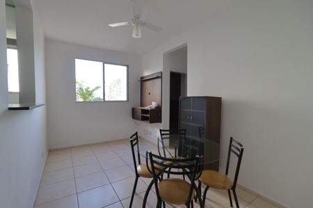 Sala de apartamento para alugar com 2 quartos, 45m² em (l-10), Ribeirão Preto