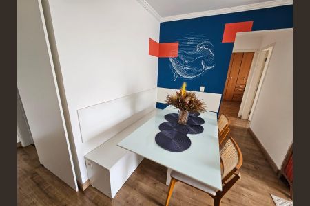 Sala de jantar de apartamento à venda com 2 quartos, 68m² em Vila Industrial (Campinas), Campinas