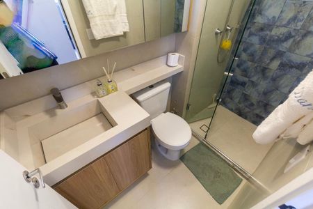 Apartamento à venda com 44m², 2 quartos e 1 vagaBanheiro