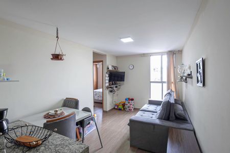 Sala de apartamento à venda com 2 quartos, 50m² em Conjunto Helena Antipoff, Belo Horizonte