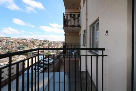 Varanda da Sala de apartamento para alugar com 3 quartos, 63m² em Centro, Diadema
