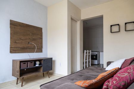 Casa de condomínio para alugar com 45m², 2 quartos e 1 vagaSala