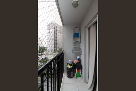 Varanda da Sala de apartamento para alugar com 2 quartos, 50m² em Vila Augusta, Guarulhos