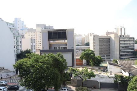 Vista do Quarto de apartamento à venda com 1 quarto, 30m² em Consolação, São Paulo