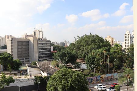 Vista do Quarto de apartamento à venda com 1 quarto, 30m² em Consolação, São Paulo