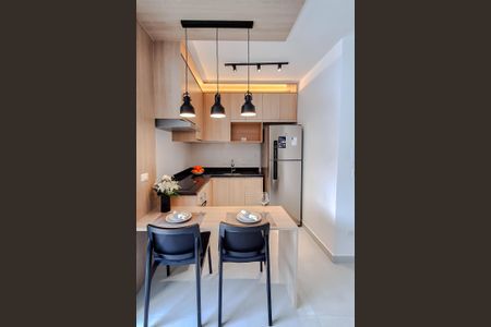 Studio à venda com 27m², 1 quarto e sem vagaCozinha