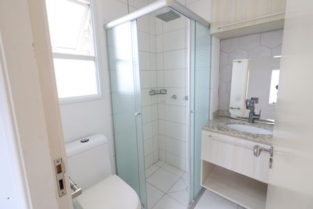 Banheiro da Suíte 1 de apartamento à venda com 3 quartos, 65m² em Umuarama, Osasco