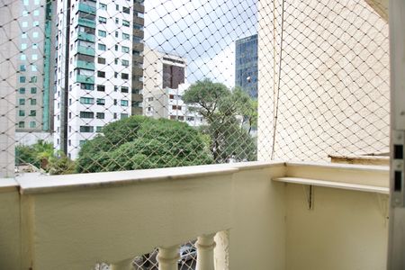 Varanda da Sala de apartamento à venda com 3 quartos, 125m² em Funcionários, Belo Horizonte